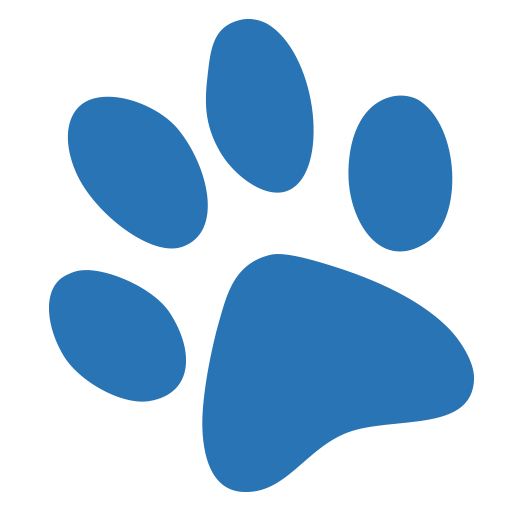 blue paw icon